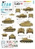 Star Decals 35-C1208 German tanks in Italy # 8 Mixed AFVs 1/35